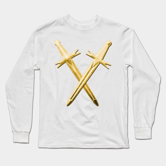 Freemasonry - Jewel of Master of Ceremonies for Blue Lodge Long Sleeve T-Shirt by NxtArt